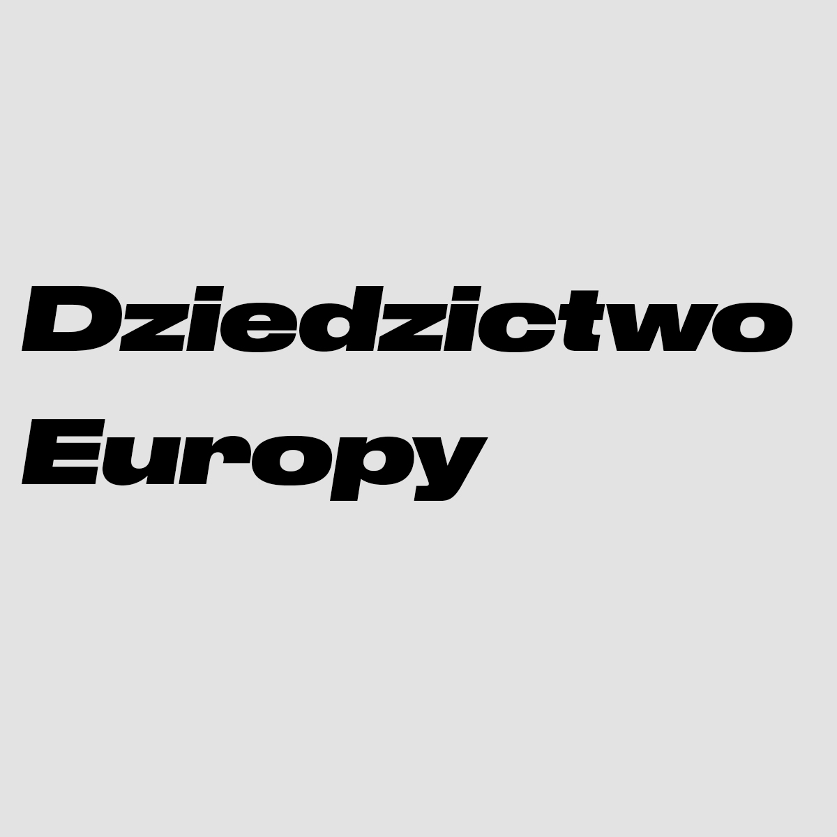 Logo of Dziedzictwo Europy