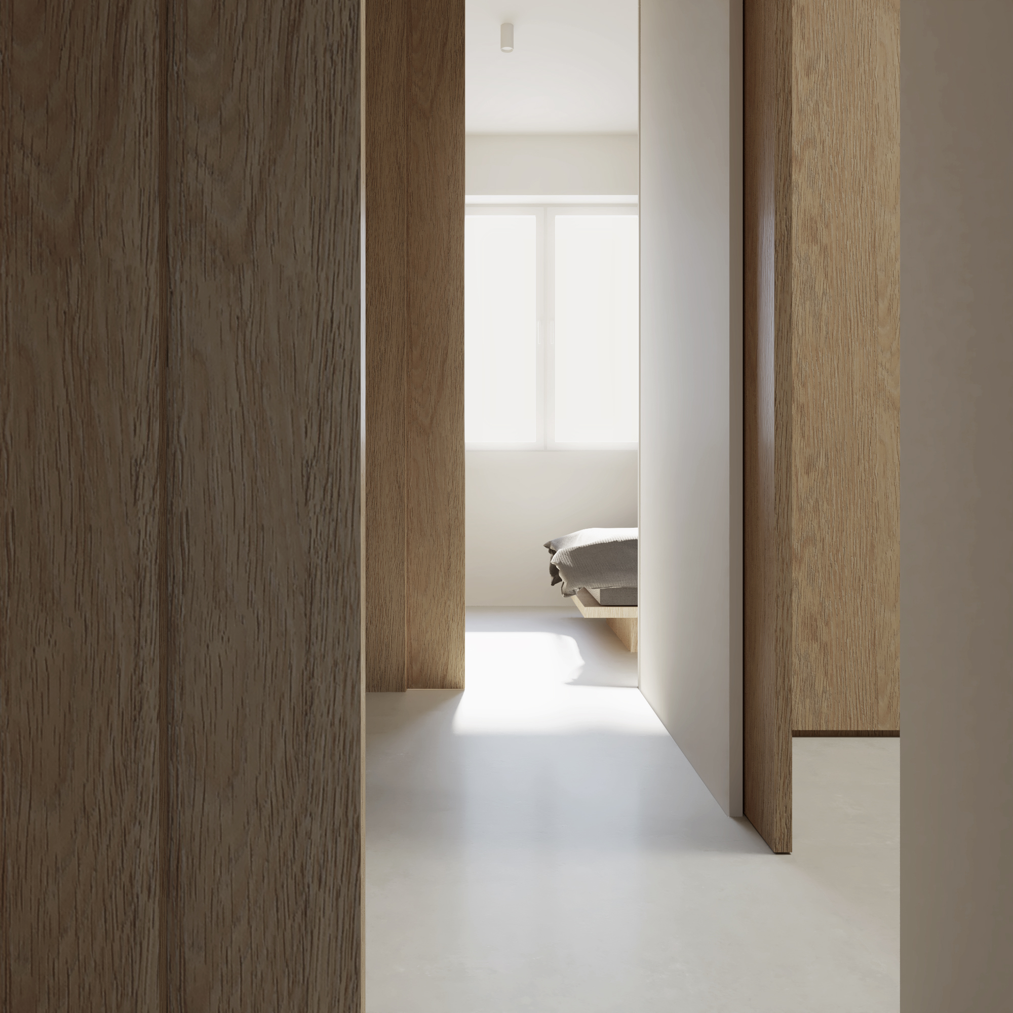 Małe przestrzenie: minimalistyczny apartament w Gdyni