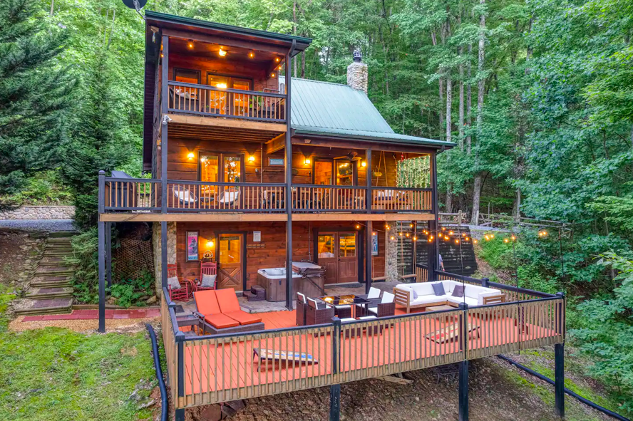 Dom w Blue Ridge w Georgii /fot. Airbnb